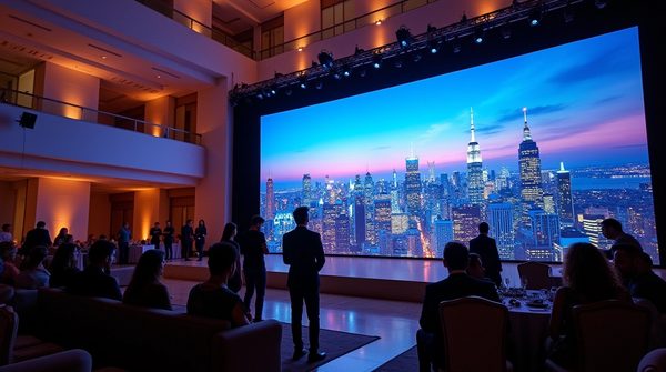 Location écran : maximisez l'impact de vos événements !